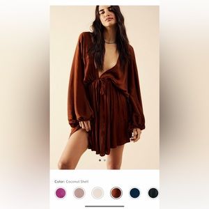 Arzel mini dress -coconut shell